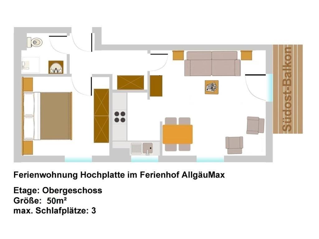 Ferienhof Allgaeumax Füssen Pokoj fotografie
