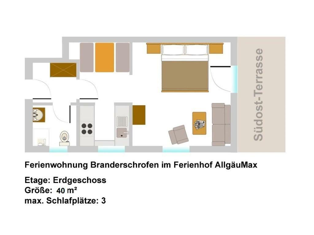 Ferienhof Allgaeumax Füssen Pokoj fotografie